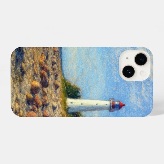 Vormsi Stille iPhone Hülle (Rückseite (Horizontal))