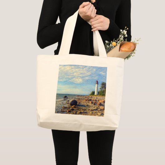 Vormsi Stille Jumbo Stoffbeutel (Vorderseite (Produkt))