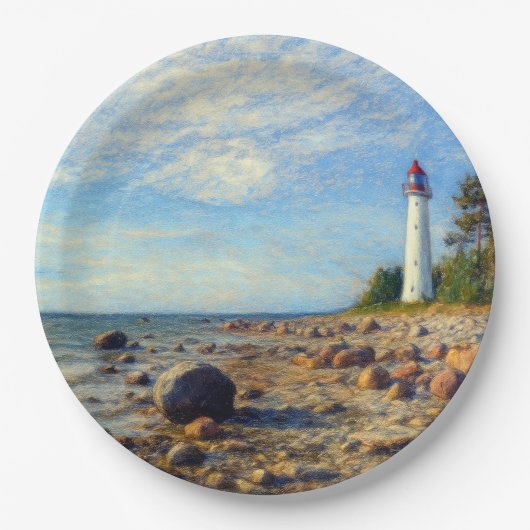 Vormsi Stille Pappteller (Vorderseite)