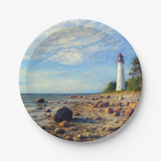 Vormsi Stille Pappteller (Vorderseite)