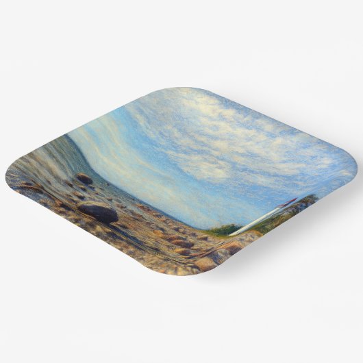 Vormsi Stille Pappteller (Gewinkelt)