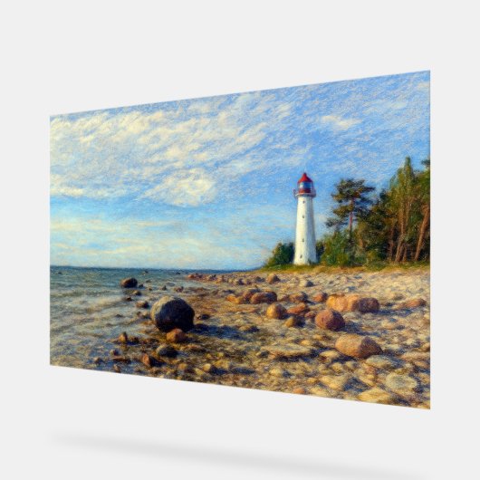 Vormsi Stillness Acrylschild (Winkel)