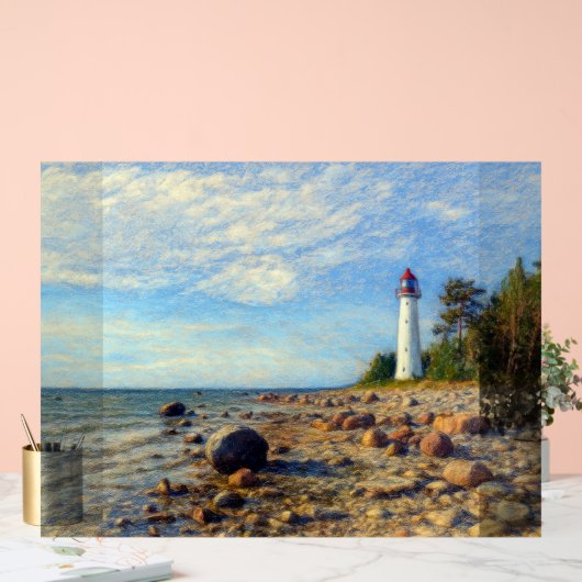 Vormsi Stillness Acrylschild (Hochzeit)