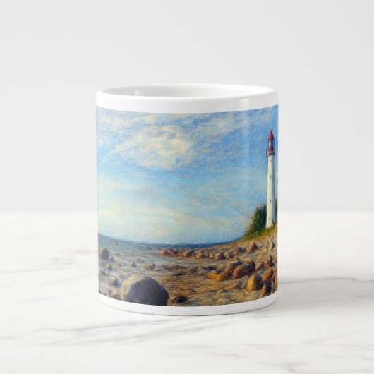 Vormsi Stillness Jumbo-Tasse (Vorderseite)