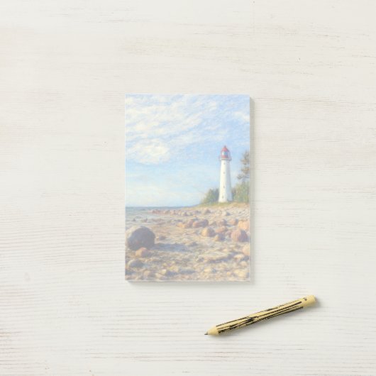 Vormsi Stillness Post-it Klebezettel (Auf Schreibtisch)