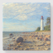 Vormsi Stillness Steinuntersetzer (Vorderseite)