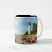 Vormsi Stillness Zweifarbige Tasse (VorderseiteRechts)