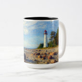 Vormsi Stillness Zweifarbige Tasse (VorderseiteRechts)