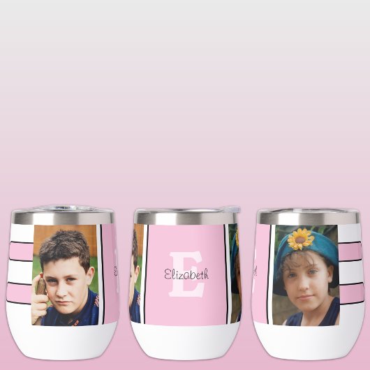 Vorname 2 Fotos rosa hinzufügen