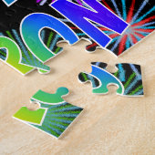 Vorname "AARON", Fun "HAPPY BIRTHDAY" Puzzle (Seite)