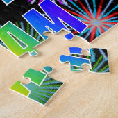 Vorname "ADAM", Fun "HAPPY BIRTHDAY" Puzzle (Seite)