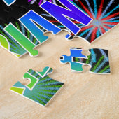 Vorname "ADRIAN", Fun "HAPPY BIRTHDAY" Puzzle (Seite)