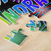 Vorname "ALEXANDRA", Fun "HAPPY BIRTHDAY" Puzzle (Seite)