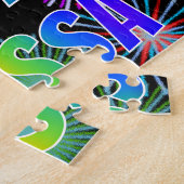 Vorname "ALYSSA", Fun "HAPPY BIRTHDAY" Puzzle (Seite)