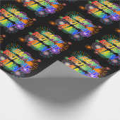 Vorname "ANN", Spaß "GLÜCKLICHER GEBURTSTAG" Geschenkpapier (Ecke)