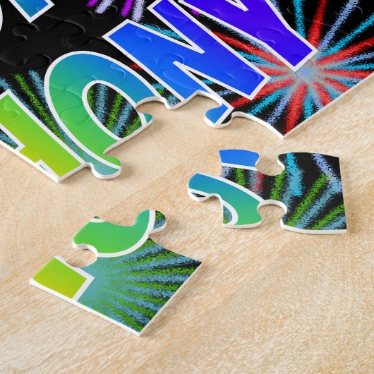 Vorname "ANTHONY", Fun "HAPPY BIRTHDAY" Puzzle (Seite)