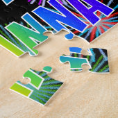 Vorname "ARIANNA", Fun "HAPPY BIRTHDAY" Puzzle (Seite)