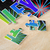 Vorname "ASHLEY", Fun "HAPPY BIRTHDAY" Puzzle (Seite)