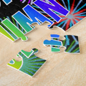 Vorname "AUTUMN", Spaß "GLÜCKLICHER GEBURTSTAG" Puzzle (Seite)