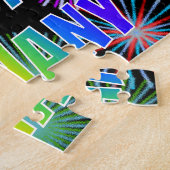 Vorname "BETHANY", Fun "HAPPY BIRTHDAY" Puzzle (Seite)