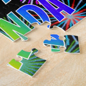 Vorname "BRENDA", Fun "HAPPY BIRTHDAY" Puzzle (Seite)