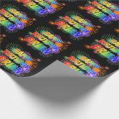 Vorname "BRIAN", Spaß "GLÜCKLICHER GEBURTSTAG" Geschenkpapier (Ecke)