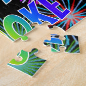 Vorname "BROOKE", Spaß "GLÜCKLICHER GEBURTSTAG" Puzzle (Seite)