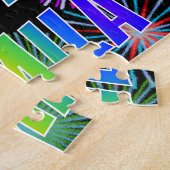 Vorname "CAMILA", Spaß "GLÜCKLICHER GEBURTSTAG" Puzzle (Seite)