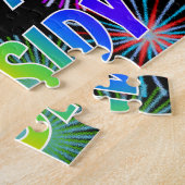 Vorname "CASSIDY", Fun "HAPPY BIRTHDAY" Puzzle (Seite)