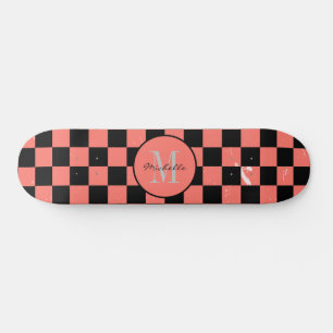 Vorname Checkerboard-Muster für benutzerdefinierte Skateboard