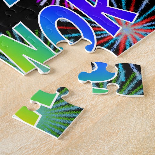 Vorname "CONNOR", Fun "HAPPY BIRTHDAY" Puzzle (Seite)