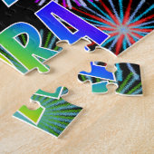 Vorname "CORA", Fun "HAPPY BIRTHDAY" Puzzle (Seite)