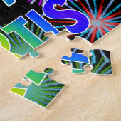 Vorname "CURTIS", Fun "HAPPY BIRTHDAY" Puzzle (Seite)