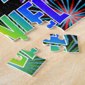 Vorname "DANIEL", Fun "HAPPY BIRTHDAY" Puzzle (Seite)