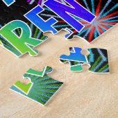 Vorname "DARREN", Fun "HAPPY BIRTHDAY" Puzzle (Seite)