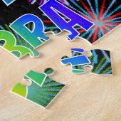 Vorname "DEBRA", Spaß "GLÜCKLICHER GEBURTSTAG" Puzzle (Seite)