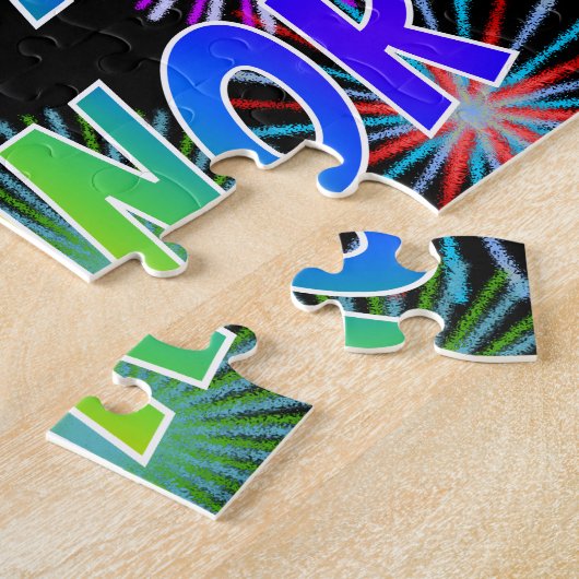 Vorname "ELEANOR", Fun "HAPPY BIRTHDAY" Puzzle (Seite)