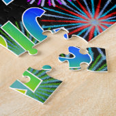 Vorname "ERIC", Fun "HAPPY BIRTHDAY" Puzzle (Seite)