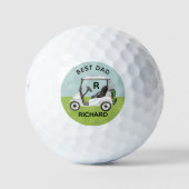 Vorname für Vater-Cart-Clubs Golfball (Vorderseite)