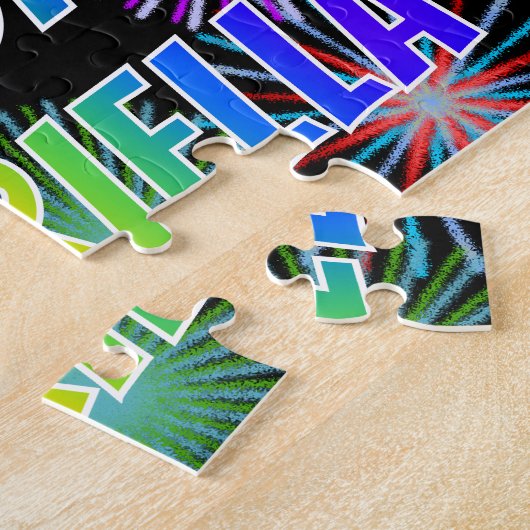 Vorname "GABRIELLA", Fun "HAPPY BIRTHDAY" Puzzle (Seite)