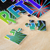 Vorname "GARRETT", Fun "HAPPY BIRTHDAY" Puzzle (Seite)