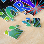 Vorname "GREGORY", Fun "HAPPY BIRTHDAY" Puzzle (Seite)