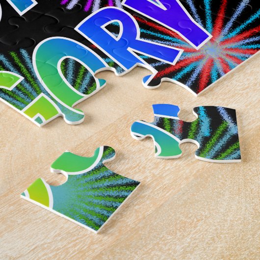 Vorname "GREGORY", Fun "HAPPY BIRTHDAY" Puzzle (Seite)