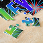 Vorname "HAILEY", Fun "HAPPY BIRTHDAY" Puzzle (Seite)