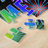 Vorname "JAIME", Fun "HAPPY BIRTHDAY" Puzzle (Seite)