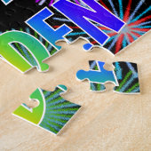 Vorname "JAYDEN", Fun "HAPPY BIRTHDAY" Puzzle (Seite)