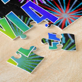 Vorname "JAYLA", Fun "HAPPY BIRTHDAY" Puzzle (Seite)