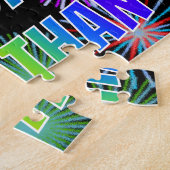 Vorname "JONATHAN", Fun "HAPPY BIRTHDAY" Puzzle (Seite)