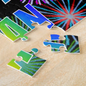 Vorname "JUAN", Fun "HAPPY BIRTHDAY" Puzzle (Seite)