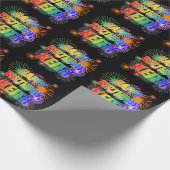 Vorname "KEITH", Fun "HAPPY BIRTHDAY" Geschenkpapier (Ecke)